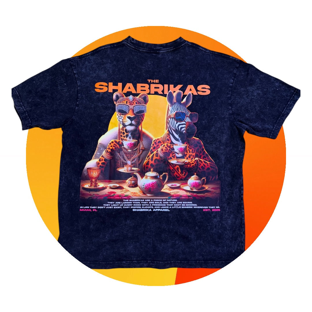 Oversized Shabrikas Midnight Steep Tee (UNISEX)
